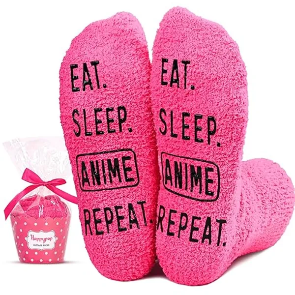 HAPPYPOP Anime Gifts For Women Teen Girls - Gifts For Anime Lovers, Anime Stuff Anime Socks Anime Accessories