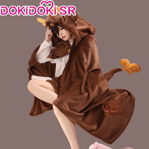 【Clearance Sale】【Ready For Ship】【Last Batch】DokiDoki-SR Game Genshin Impact Cosplay Kazuha / Zhongli Blanket | Zhongli-S