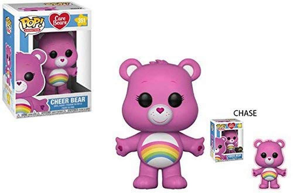 Funko POP! Animation: Care Bears Cheer Bear (Styles May Vary) Collectible Figure, Multicolor - 