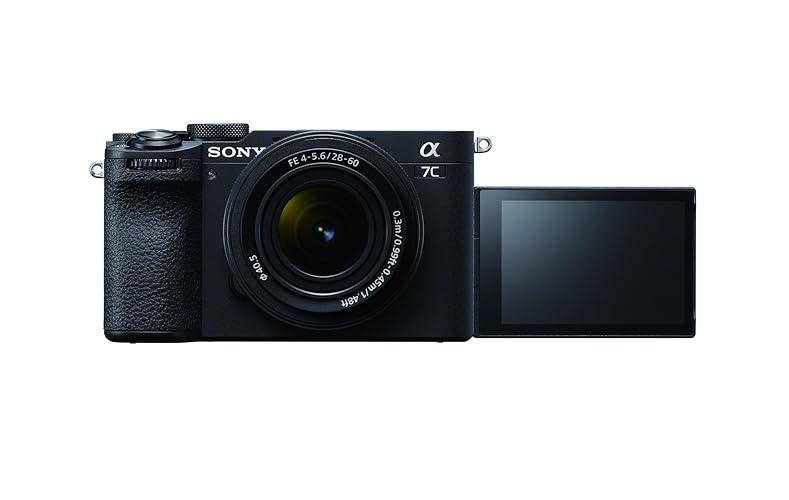 Sony Alpha 7C II Full-Frame Interchangeable Lens Camera Lens Kit - Black - Black - kit