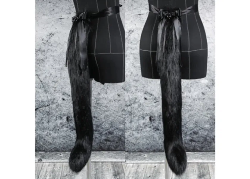 Black Kitten Tail