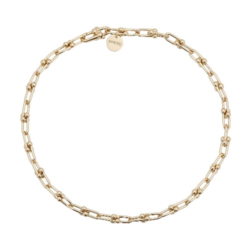 Small Margaux Necklace - 16" Gold