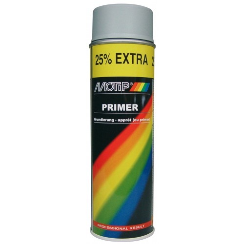 Temeljni sprej siv 500ml PRIMER 04054 Motip