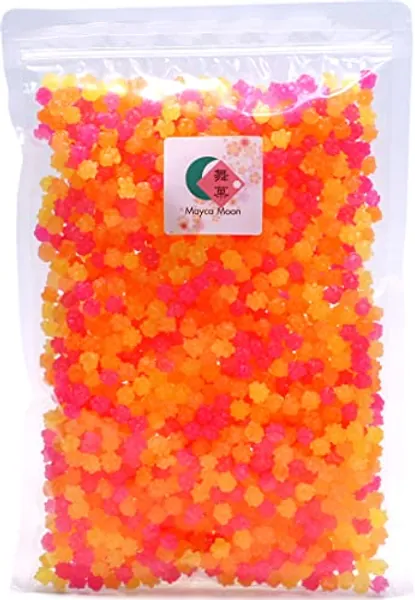 Mayca Moon Konpeito Japanese Tiny Sugar Candy Crystal (Cosmos Big bag 500g)