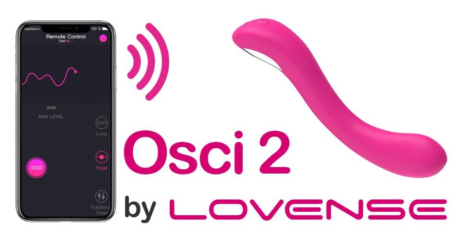 Osci 2 by Lovense. App-Controlled female G-spot Vibrator
