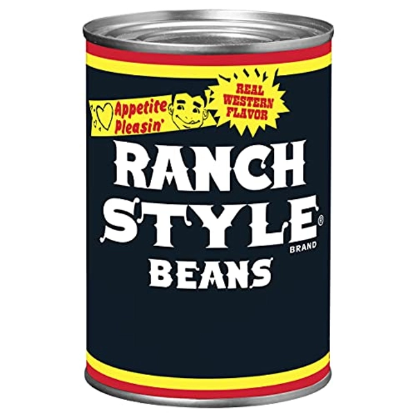 Ranch Style Canned Pinto Beans, Real Western Flavor, 15 Ounce,12 Count