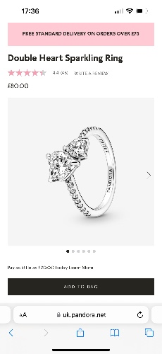 Pandora ring No.1 💍