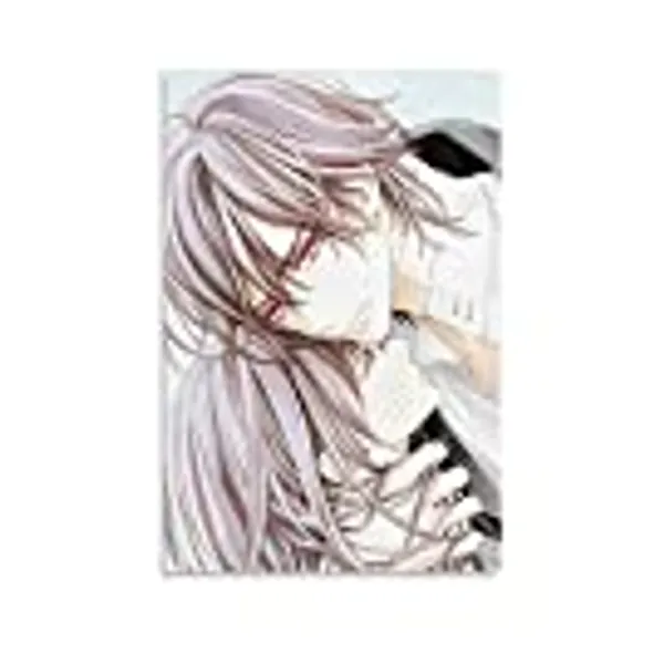 Poster mit 12 Kunstwerken, Motiv: Vampirritter, japanisch, ästhetisch, Anime, Kunstdruck, Poster, Wandkunst, Malerei, Leinwand, Geschenk, Dekoration, Heimposter, dekorativ, 20 x 30 cm