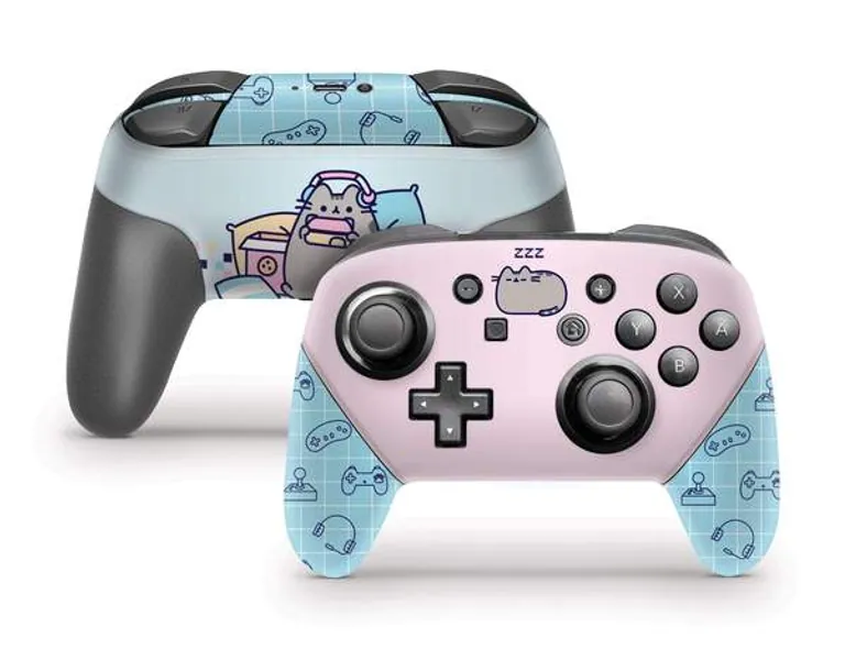 Pusheen Switch Pro Controller Skin