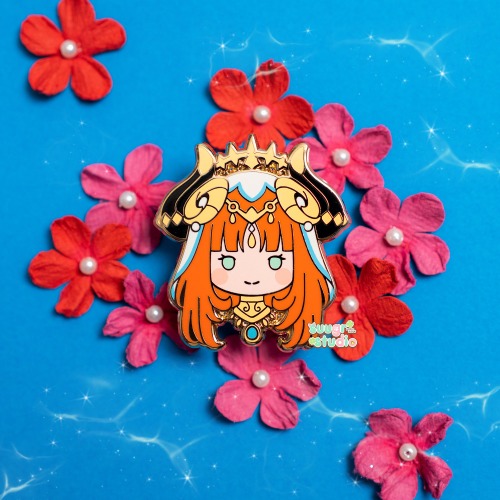 Genshin Impact Nilou Hard Enamel Pin - [A Grade] / Locking Clasps