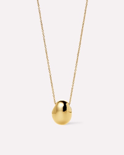 Gold Pendant Necklace - Pebble Mini | Default Title