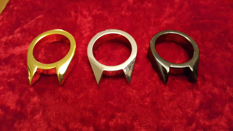Ring mit Katzenohren in 3 Farben