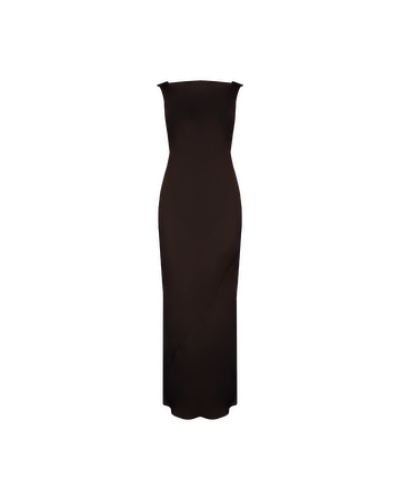 Firebird Cowl Gown Espresso