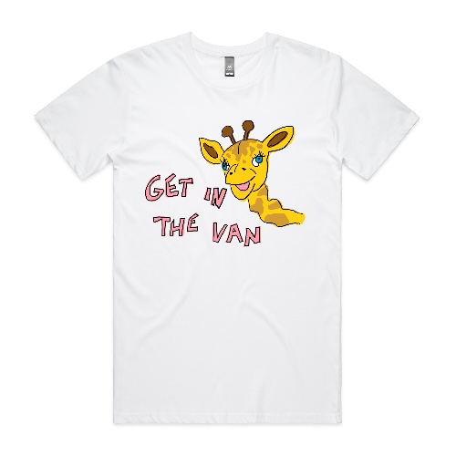Get In The Van Tee | White / Regular / 4XL