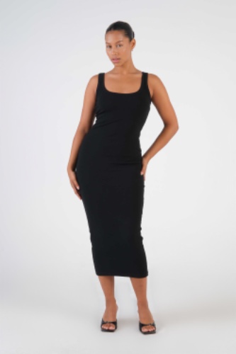 Sleeveless Ribbed Dress | 20