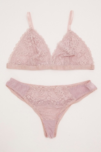 Purple Lace Lingerie Set | 20