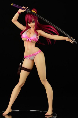Fairy Tail - Erza Scarlet - 1/6 - Swimsuit Gravure_Style/ver. Sakura (Orca Toys) - Brand New