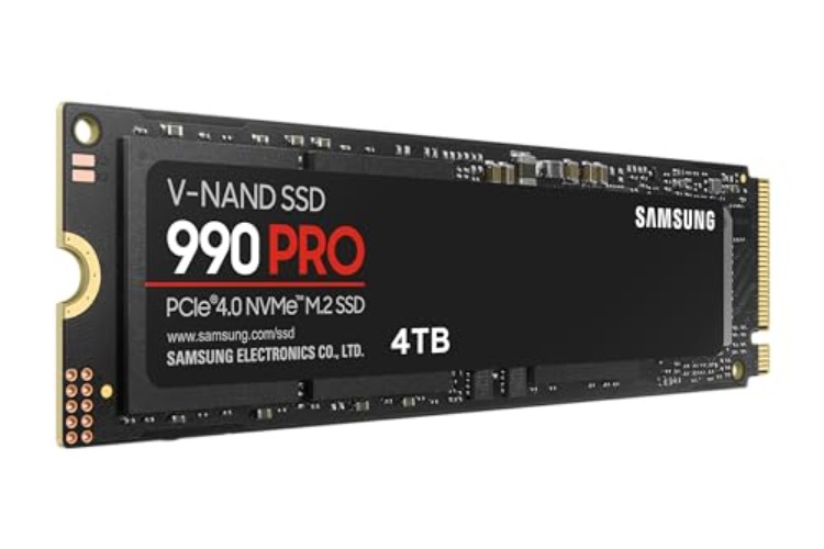 SAMSUNG - SOLID STATE DRIVES (SS SSD 4TB 990 PRO PCIE 4.0 X4 NVME 2.0 M.2 2280