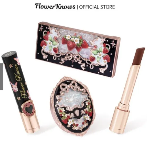 Flower Knows Halloween Makeup Set Lipstick Eyeshadow Blush Set 13.2g