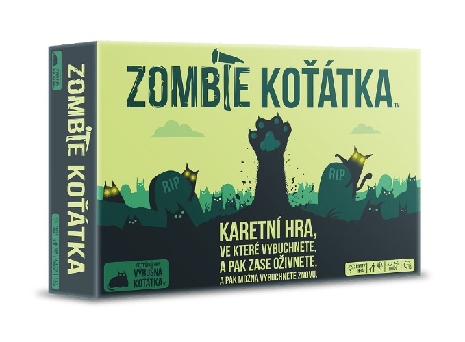 Karetní hra Zombie koťátka