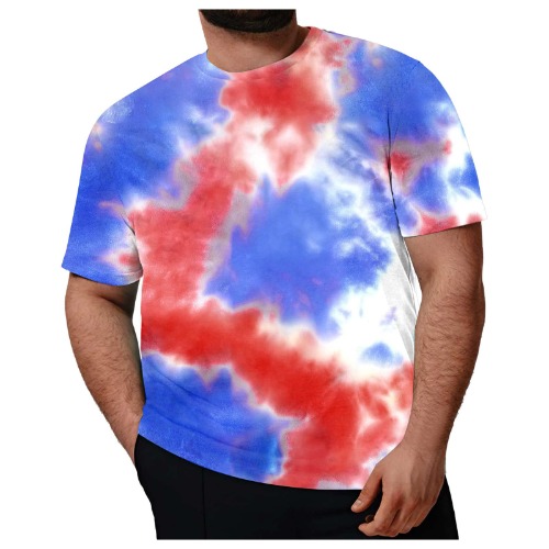 T-Shirt Men's Summer Short Sleeve T-Shirt Outdoor Short Sleeve Shirt Lightweight Casual Shirt Combat Regular Fit T-Shirt Party Style Tops Casual Modern Urban Tops - 7XL - sky blue