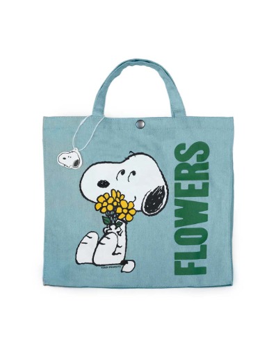 Snoopy Flower Market Tote Bag | Default Title