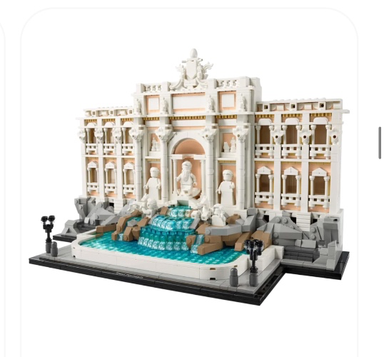 Lego Fountain Italy