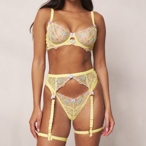 Ilianna Intimates Bra (Set) - Yellow | 32 / E