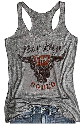 Womens Mandala Vintage Graphic Racerback Tank Tops Summer Casual Loose O-Neck Tanks Vest Vacation Classic-Fit Shirt Cami - Small - Not My-grey
