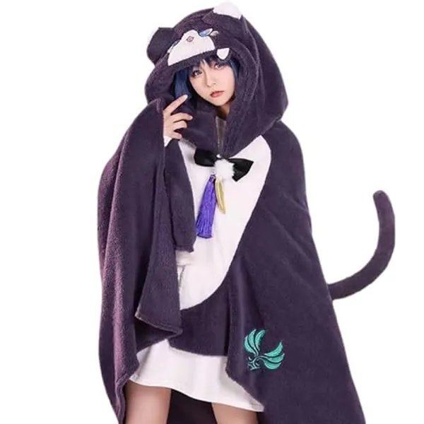 Fluffy Wearable Blanket For Cosplay and Home,One Size(Accessories Not Included) - Wanderer