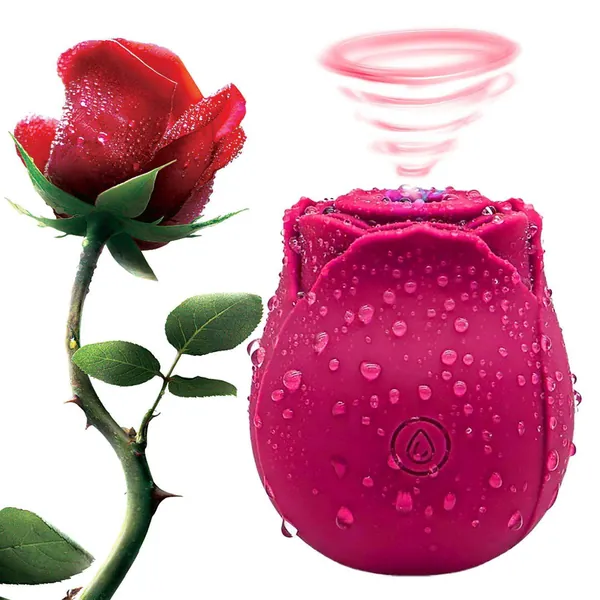 The Rose Toy™ - Rose Clit Sucker Vibrator - RoseToy.com