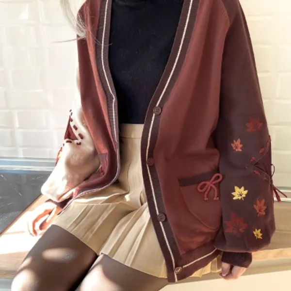 Kazuha Genshin Impact Cardigan