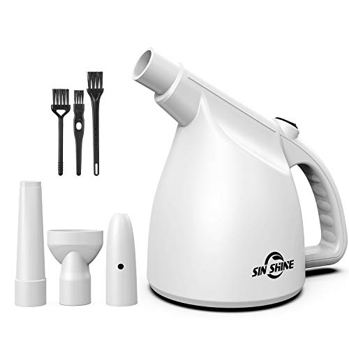 SIN SHINE - Compressed Air 3.0- Multi-Use Electric Air Duster for Cleaning Dust, Hairs, Crumbs, Scraps for Laptop, Computer, Replaces Compressed Air Cans (AD01-White) - Ad01-white