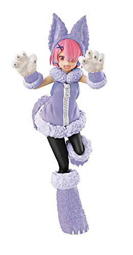 FURYU Corporation Re:Zero Starting Life in Another World SSS Figure-Ram - The Wolf and The Seven