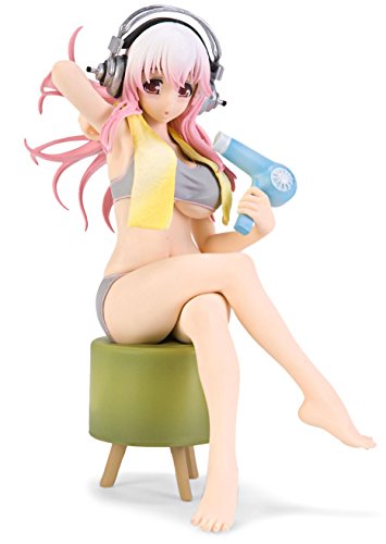 Furyu Everyday Life Series 6" Super Sonico After Taking Bath Version Figure