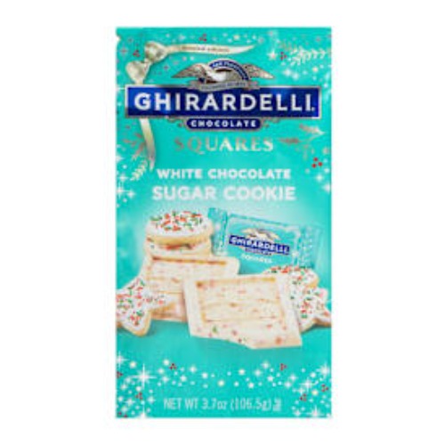 Ghirardelli White Chocolate Sugar Cookie Squares 3.7 oz