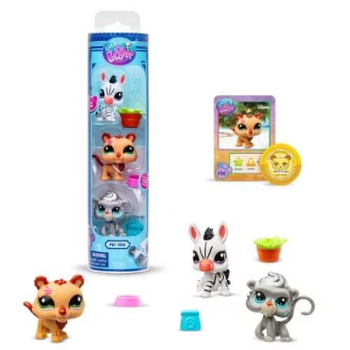 Littlest Pet Shop - Zoo Pets Pet Trio - Series 2