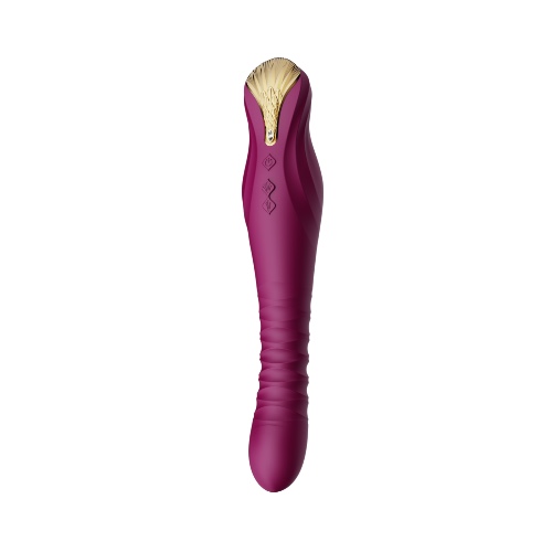 King Vibrating Thruster - Velvet Purple