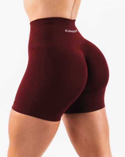 Amplify Contour Short 5" - New Burgundy | XS