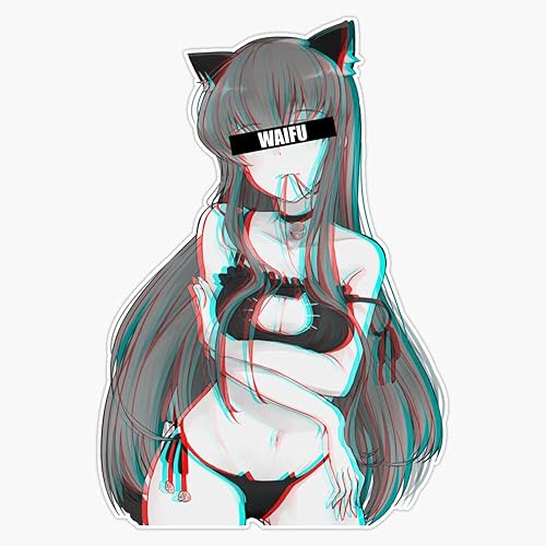 Leyland Designs Code Geass - Cc Waifu Sticker Outdoor Rated Vinyl Sticker Decal for Windows, Bumpers, Laptops or Crafts 5"