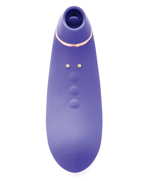 nu Sensuelle Trinitii 3-in-1 Tongue Suction Vibe | Ultra Violet