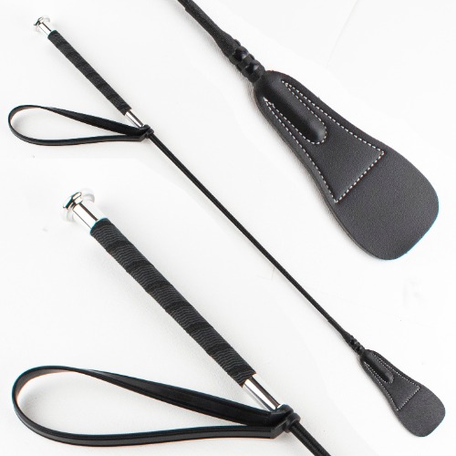 Riding Crop - 22.5" - Standard or Custom Leather - Pair