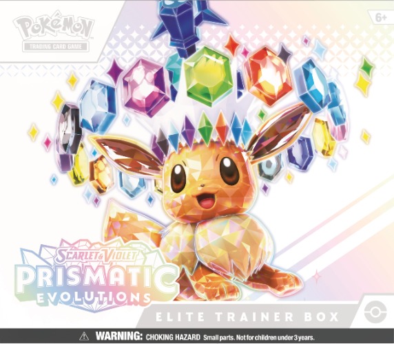 Pokémon TCG: Scarlet & Violet Scarlet & Violet—Prismatic Evolutions Elite Trainer Box