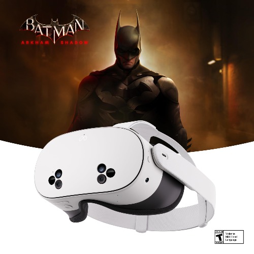 Meta Quest 3S 256GB — Get Batman: Arkham Shadow and a 3-Month Trial of Quest+ Included — All-in-One Headset - 256 GB