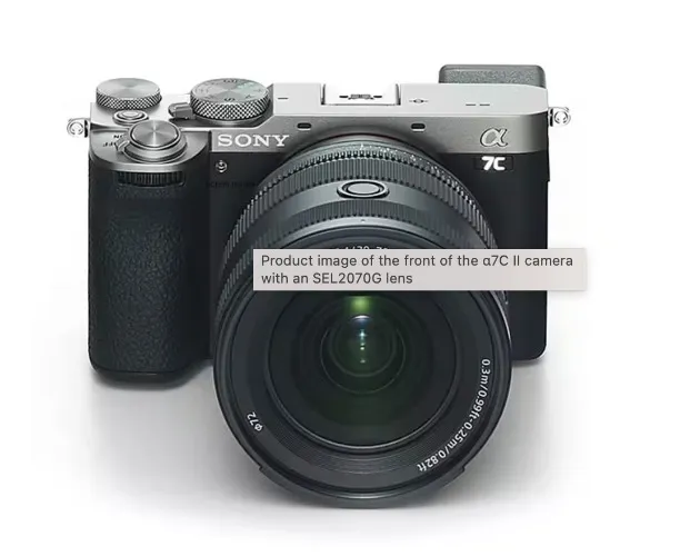 SONY α7C II Full-Frame Compact Camera