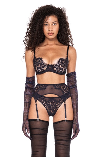 Magnolia Quartz Garter - EU XXL / US 12 / Quartz