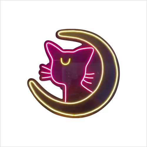  Neon Led Luna Sailor Moon 