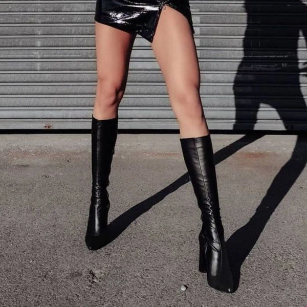 Black boots