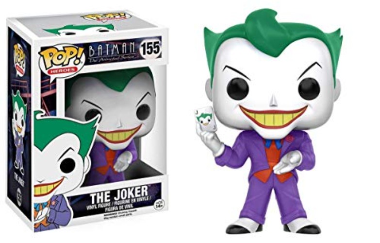 Funko Batman The Animated Series Joker Pop Heroes Figure