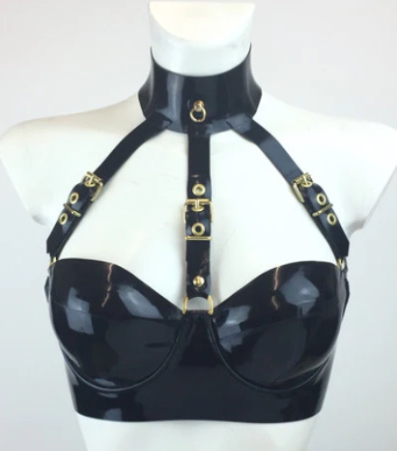 Lady Lucie Latex Bra